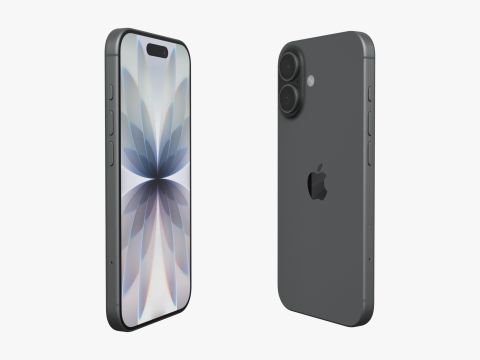 Apple iPhone 17 Black 3D Model