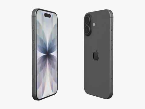 Apple iPhone 17 Black 3D Model