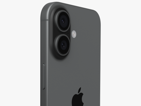 Apple iPhone 17 Black 3D Model