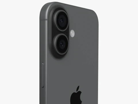 Apple iPhone 17 Black 3D Model
