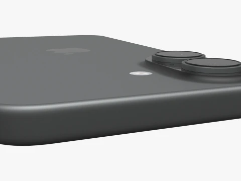Apple iPhone 17 Black 3D Model