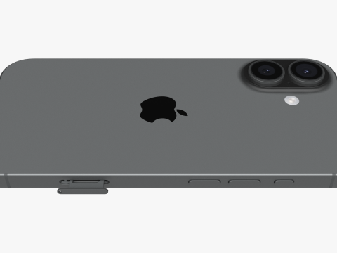 Apple iPhone 17 Black 3D Model