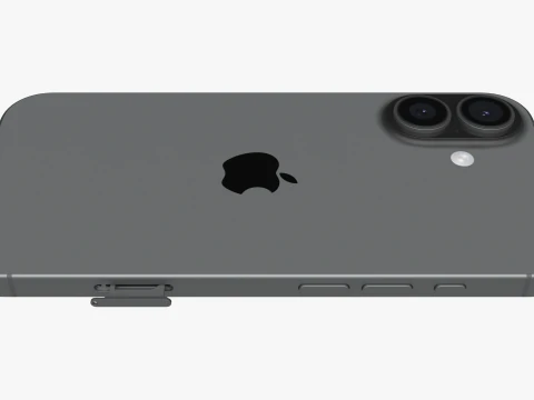 Apple iPhone 17 Black 3D Model