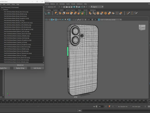 Apple iPhone 17 Black 3D Model