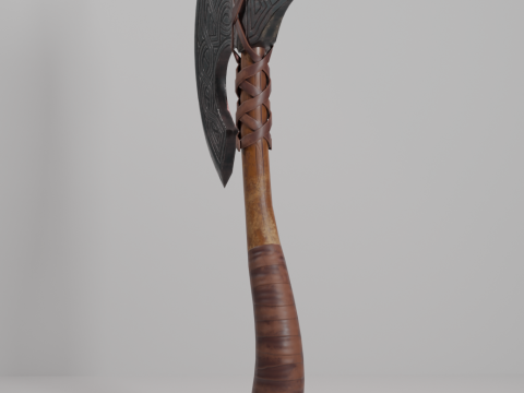 Viking Axe Modello 3D