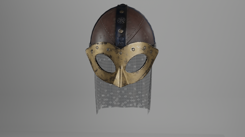 Helmet Viking 3D 모델 .c4d .max .obj .3ds .fbx .stl .blend 