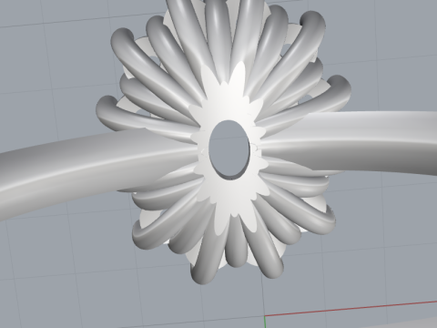 Elegant Crown Cluster Ring 3D Printable JewelryModel 3D प्रिंट मॉडल