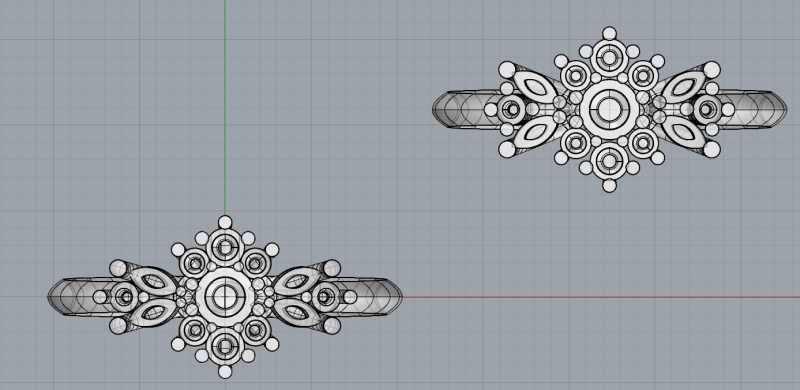 Bloom Cluster Ring 3D Printable FloralJewelry 3D 프린트 모델 .c4d .max .obj .3ds .fbx .stl .blend