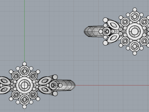 Bloom Cluster Ring 3D Printable FloralJewelry Modelo de impresión 3D