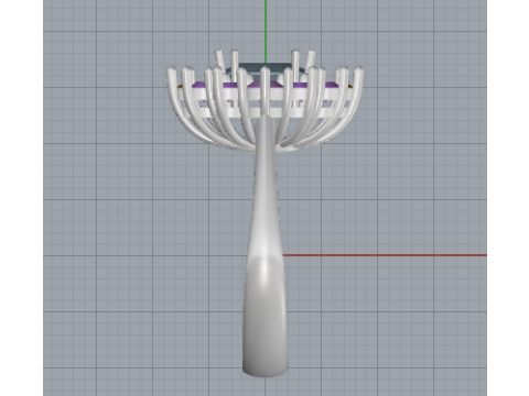3D Printable Cluster Ring with Oval Center Stone andDualHalo Modelo de impresión 3D