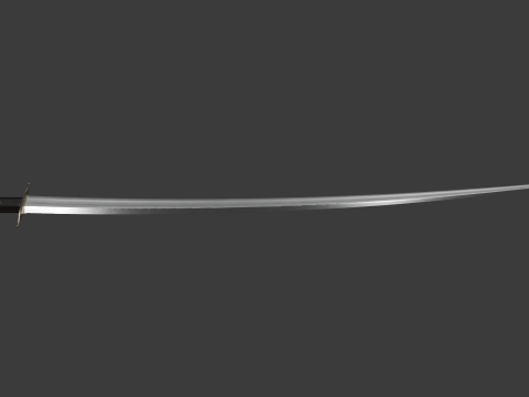 Shamsher 3D Model