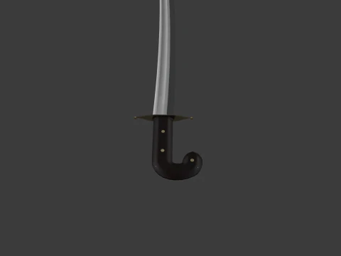 Shamsher 3D Model