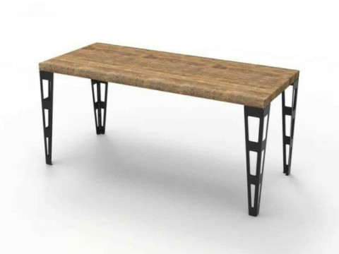 Table design Modelo 3D
