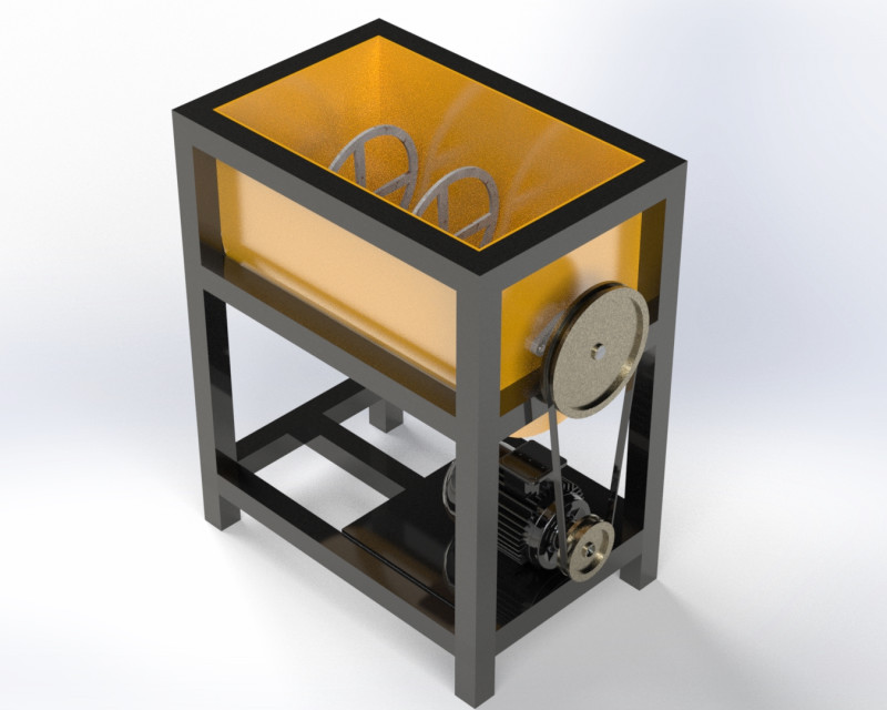 Mixer machine 3D मॉडल .c4d .max .obj .3ds .fbx .stl .blend 