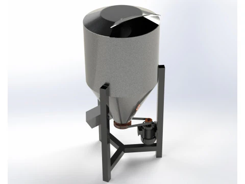 Vertical feed mixer 3D Model