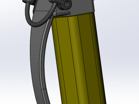 DM51-DM51A1 Grenade Deutsches Modell Modelo de impresión 3D