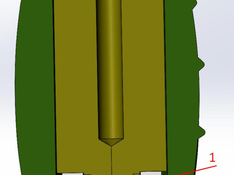 DM51-DM51A1 Grenade Deutsches Modell Modelo de impresión 3D