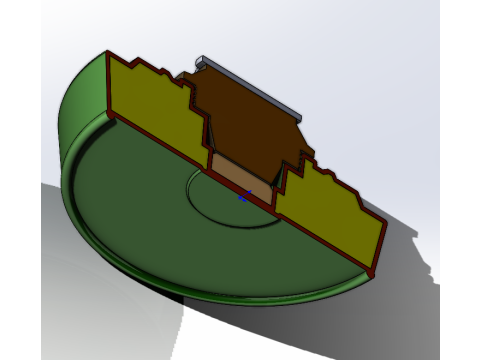 Training Model of TM-62 Anti-Personnel Mine 3D-Druckmodell