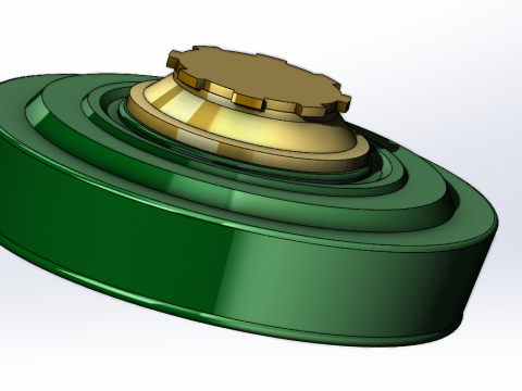 Training Model of TM-62 Anti-Personnel Mine 3D-Druckmodell