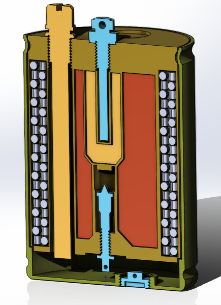 OZM-72 Anti-Personnel Mine 3D Принт Модель .c4d .max .obj .3ds .fbx .stl .blend