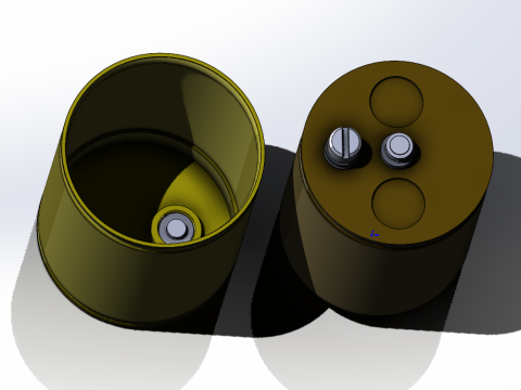 OZM-72 Anti-Personnel Mine 3D Принт Модель