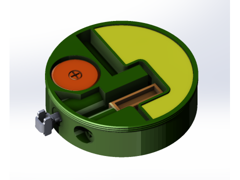 Training Model of PMN-2 Anti-Personnel Mine 3D प्रिंट मॉडल