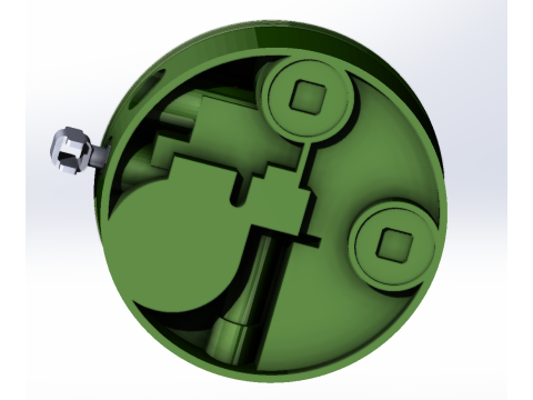 Training Model of PMN-2 Anti-Personnel Mine 3D प्रिंट मॉडल