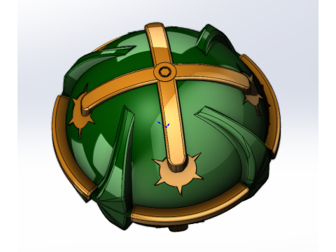 Anti-Personnel Mine POM-1 - POM-1S 3Dプリントモデル