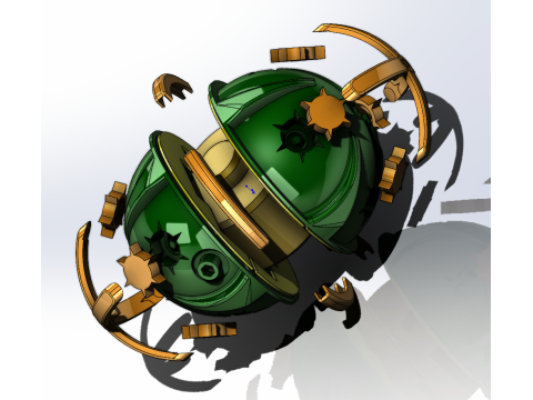 Anti-Personnel Mine POM-1 - POM-1S 3D प्रिंट मॉडल