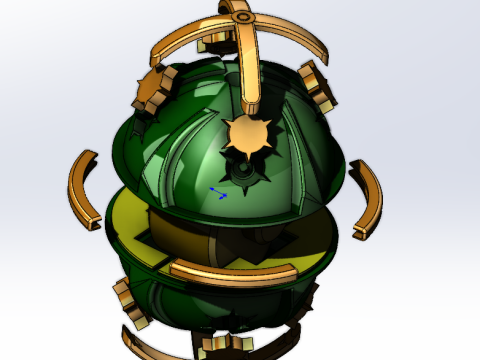Anti-Personnel Mine POM-1 - POM-1S 3D प्रिंट मॉडल