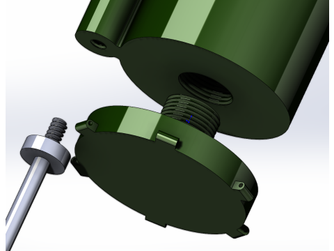 POM-3 Anti-Personnel Mine 3D प्रिंट मॉडल