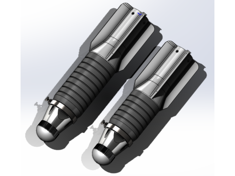 OFSP-05 OFSP-08 High-Explosive Fragmentation Munition 3D-printmodel