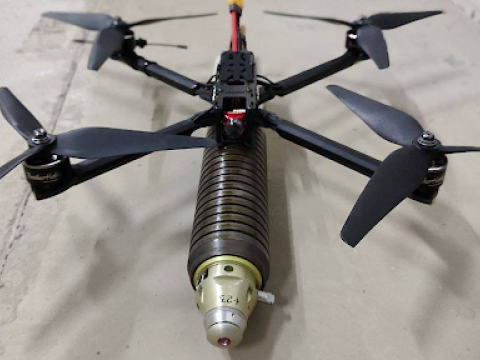OFSP-05 OFSP-08 High-Explosive Fragmentation Munition 3D 프린트 모델