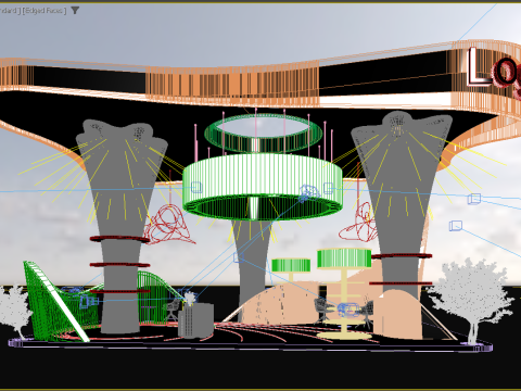 Exhibition Stand 3D Модель