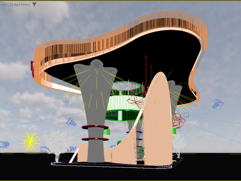 Exhibition Stand 3D Модель