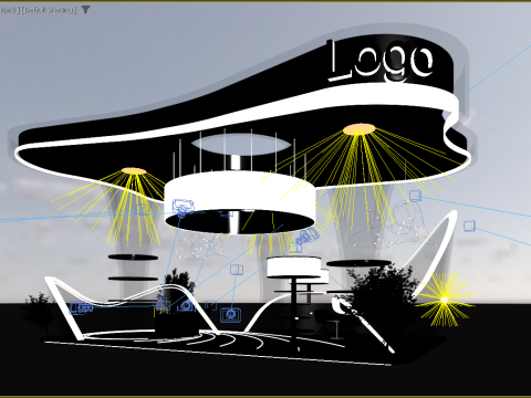 Exhibition Stand 3D Модель