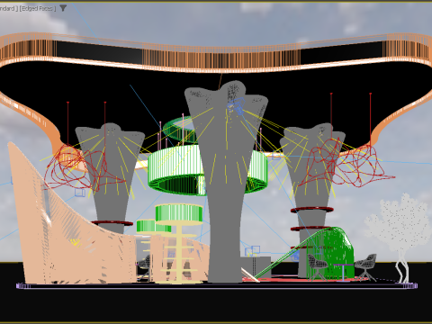 Exhibition Stand 3D Модель