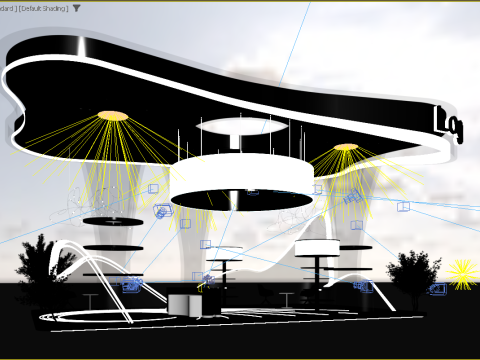 Exhibition Stand 3D Модель