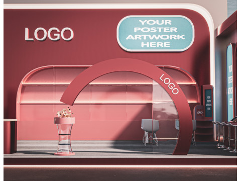 Exhibition Stand Modelo 3D
