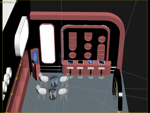 Exhibition Stand Modelo 3D