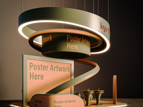 Exhibition Stand 3Dモデル