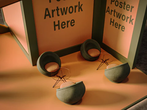Exhibition Stand 3D Model