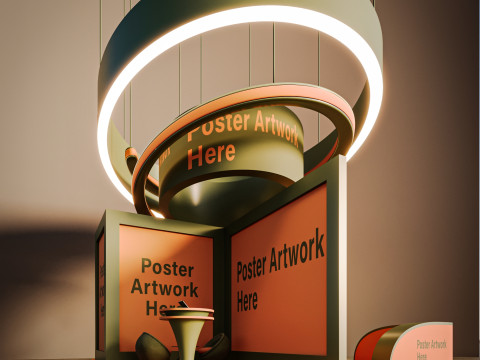 Exhibition Stand 3Dモデル