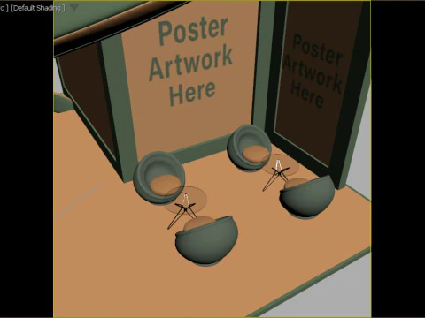 Exhibition Stand 3D Model