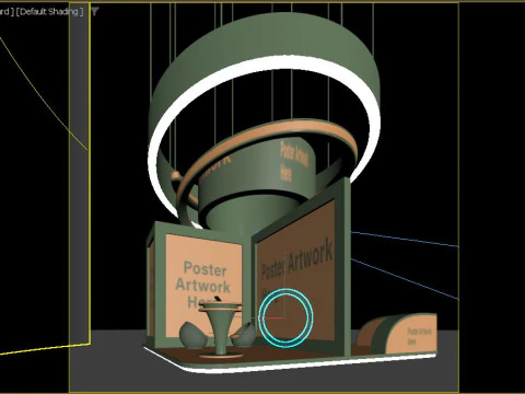 Exhibition Stand 3D Model