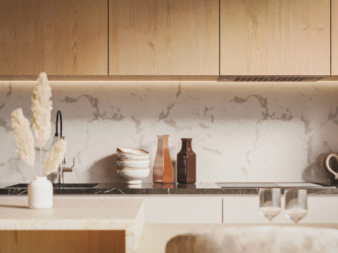 Modern kitchen 3D 모델