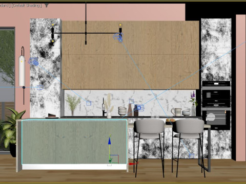 Modern kitchen 3D 모델