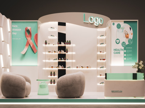Exhibition Stand Model 3D