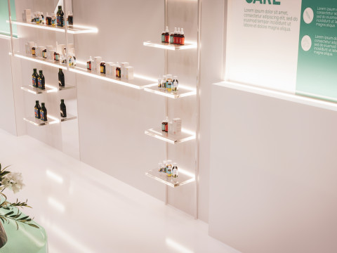 Exhibition Stand Model 3D