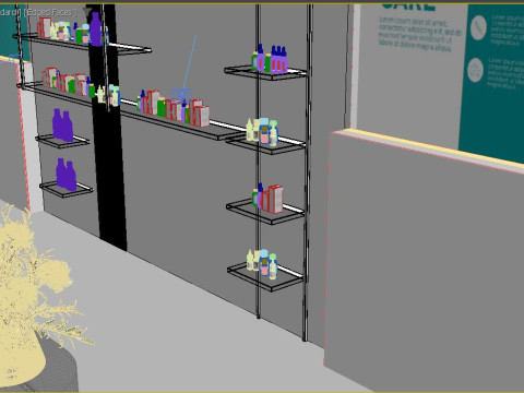 Exhibition Stand Model 3D